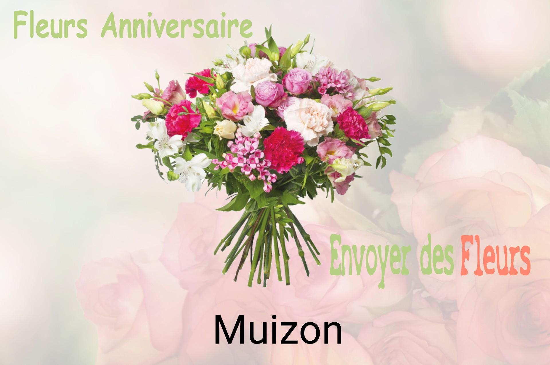 Bouquet de fleurs d’anniversaire livré à Muizon